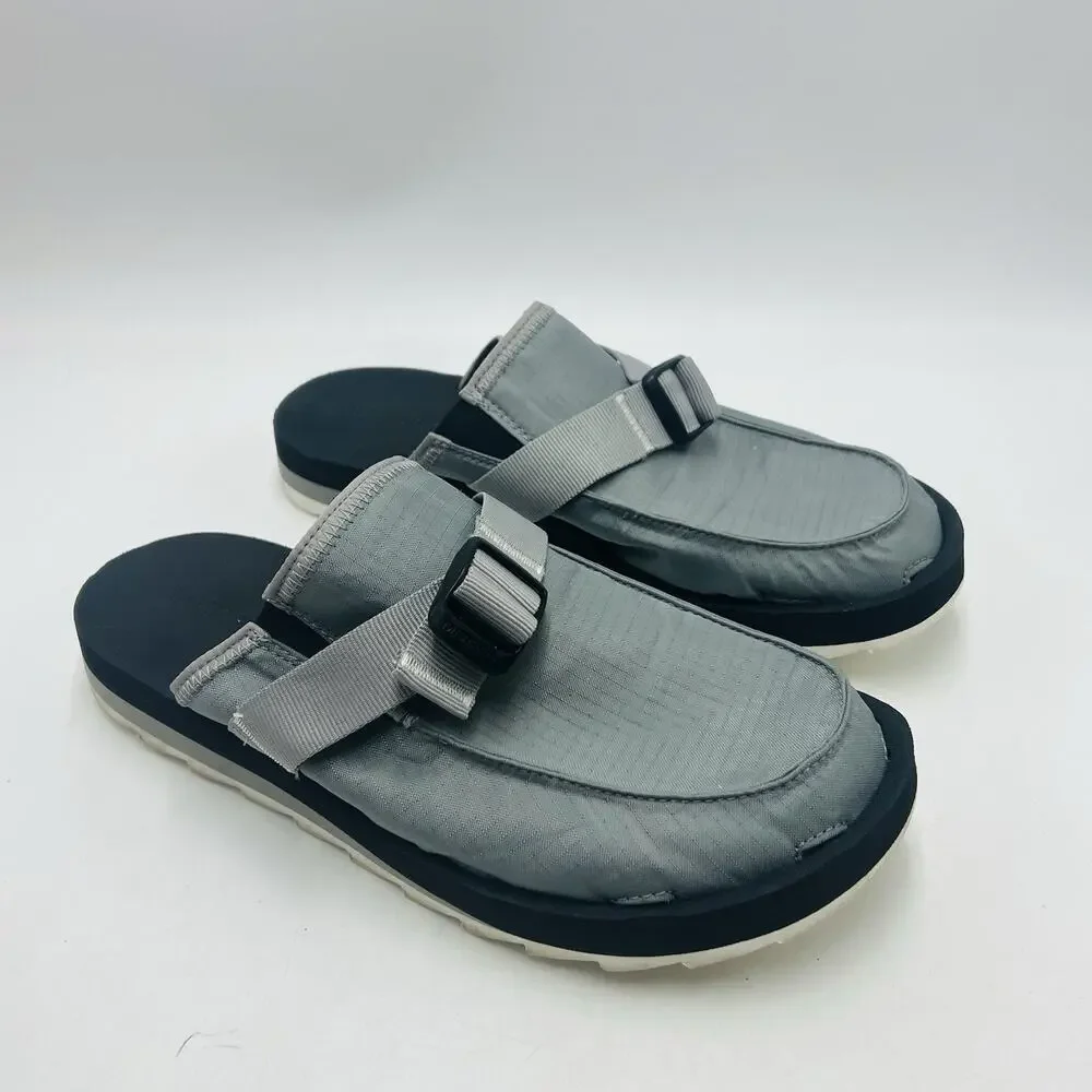 Merrell Unisex 9.5 (43.5) Alpine Clogs Gray Slip On Adjustable Strap Gorpcore